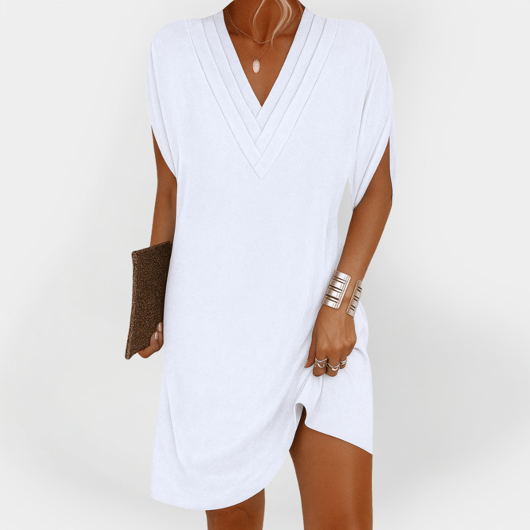 Elegantna Haljina s Laskavom Linijom