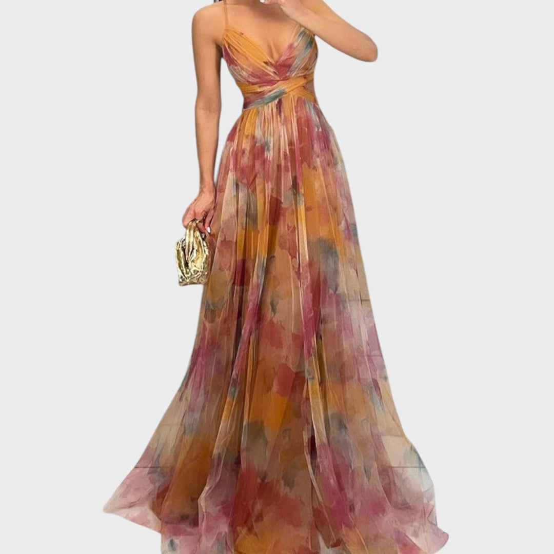 Mia - Cvjetna Maki Haljina za Beznapornu Eleganciju