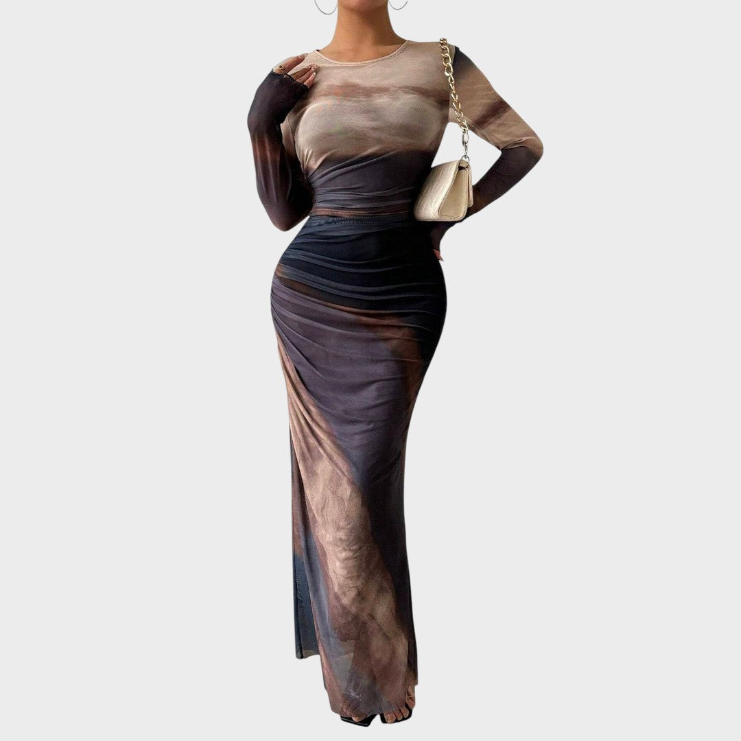 Antonija - Duga haljina s dugim rukavima