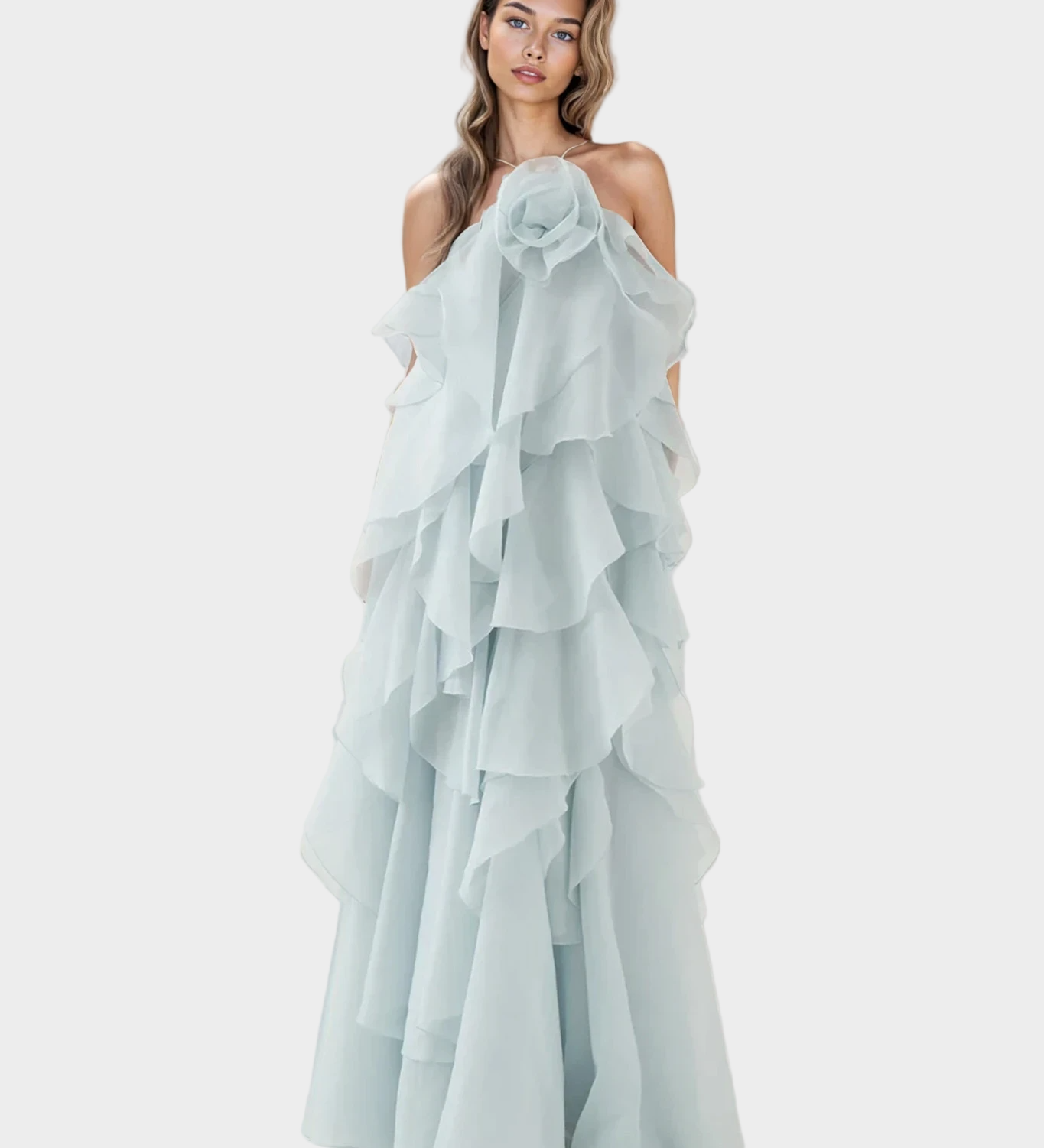 Maksimalna Haljina s Romantičnim Osjećajem i Aristokratskim Stilom