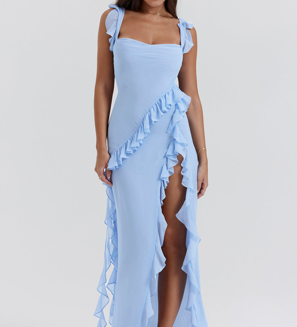 Meissa | Haljina s Asimetričnim Volanima