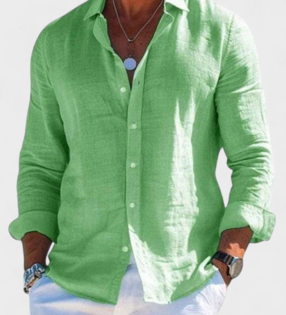 Dennis - Casual košulja od lanene tkanine za muškarce