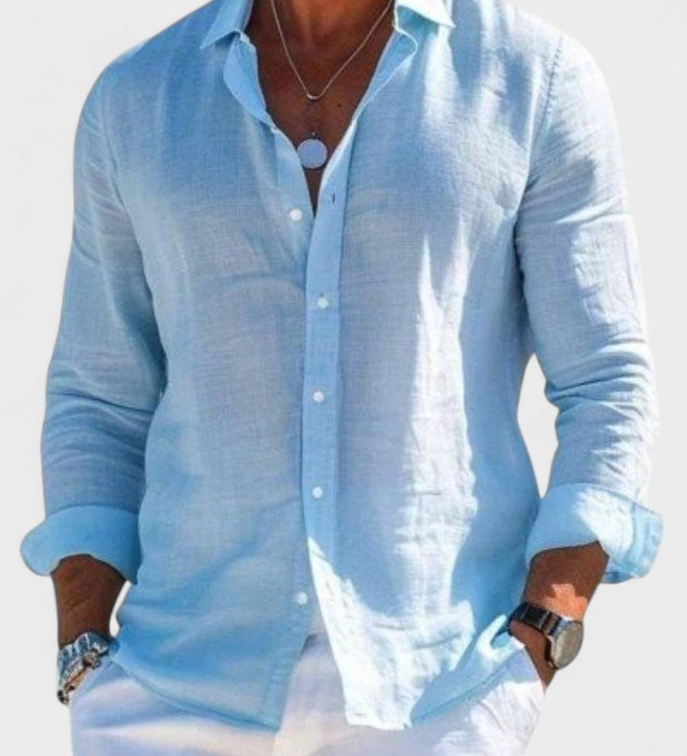 Dennis - Casual košulja od lanene tkanine za muškarce