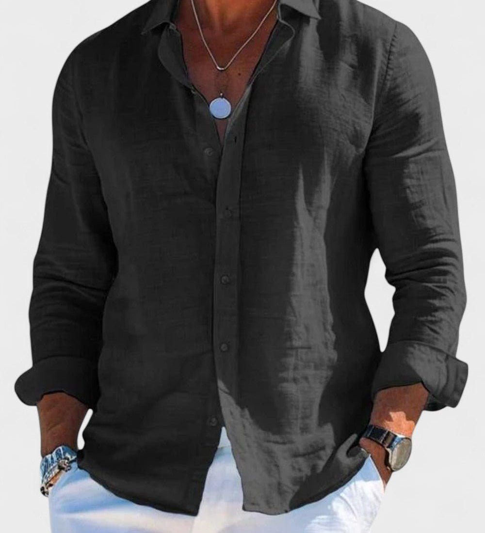 Dennis - Casual košulja od lanene tkanine za muškarce