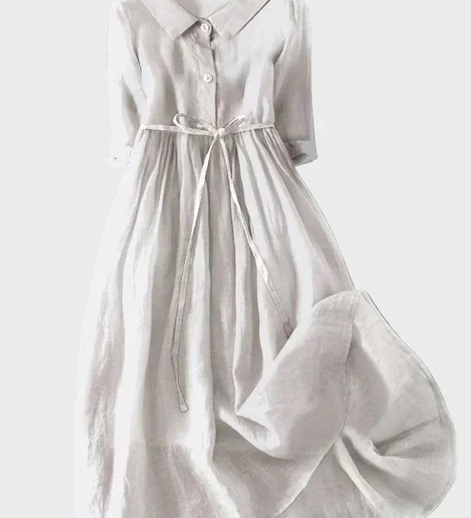 Haljina s Elegantnim Ovratnikom