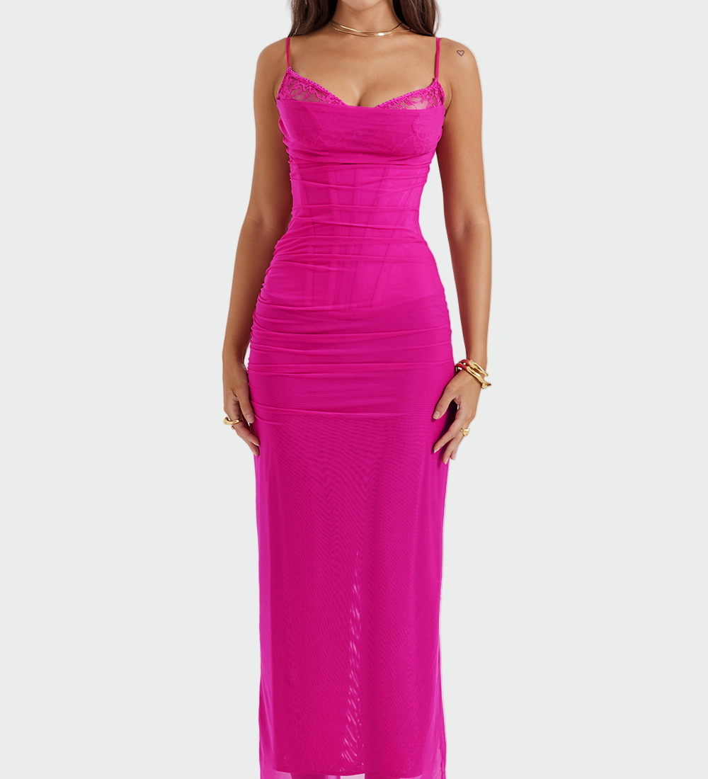 Auri | Drapirano Haljina od Tila