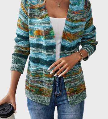 Višebojni Pleteni Prsluk