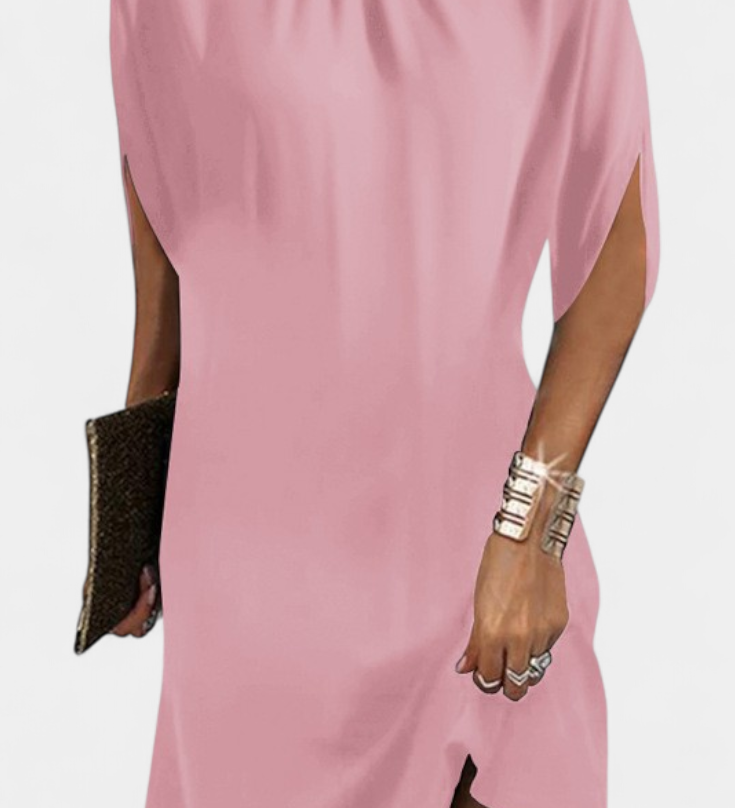 Ena Midi Haljina Bez Vremenskog Okvira s Okruglim Izrezom