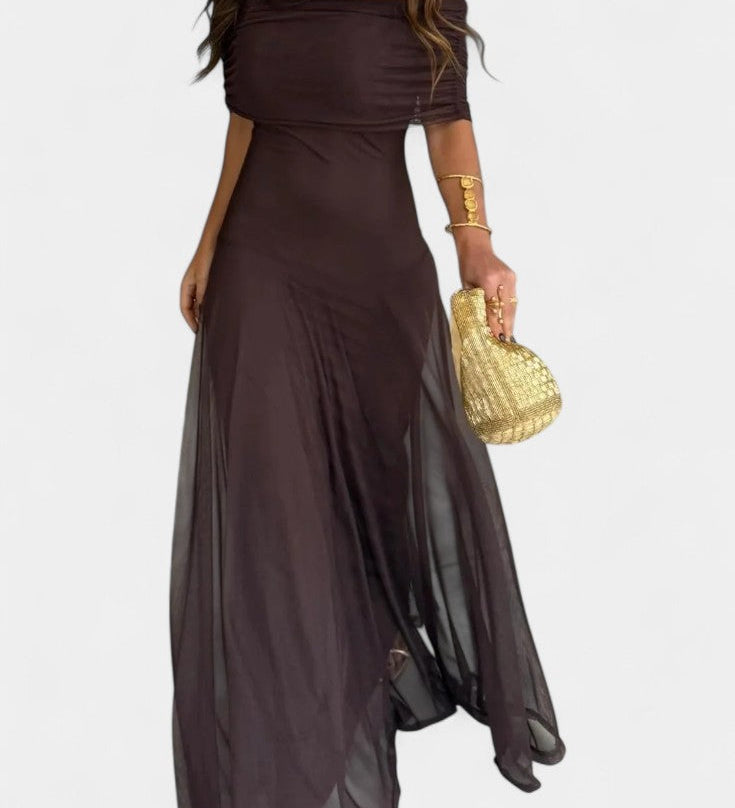 Renata - Maxi Haljina s Jednim Rame