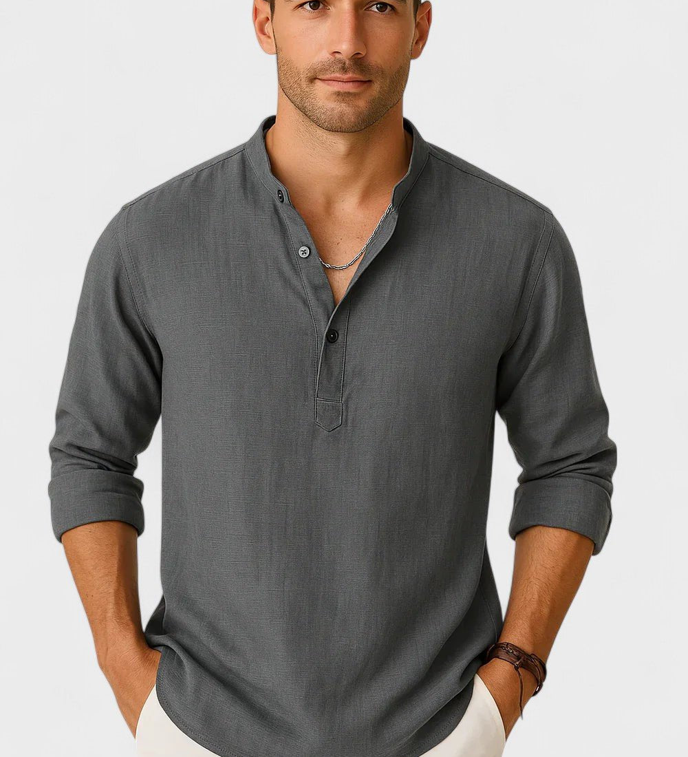 Lasse - Košulja od lanenog pamuka