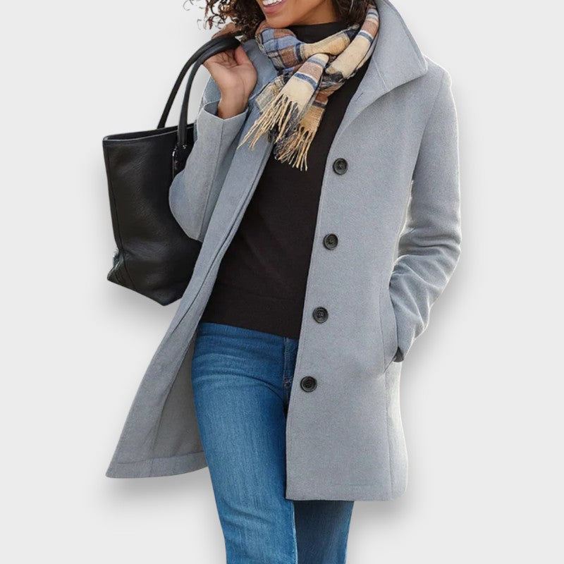 Sara | Klasični kaput s elegantnim gumbima