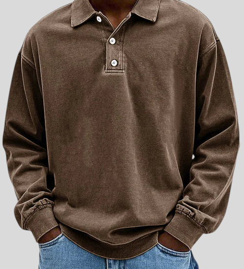 Petar - Vintage Košulja S Dugim Rukavima